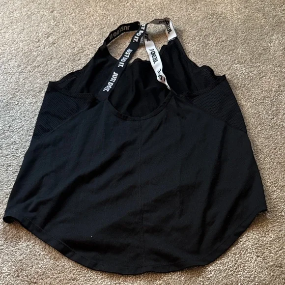 Nike Black Tank Top and Gray Sports Bra - Picture 5 of 7
